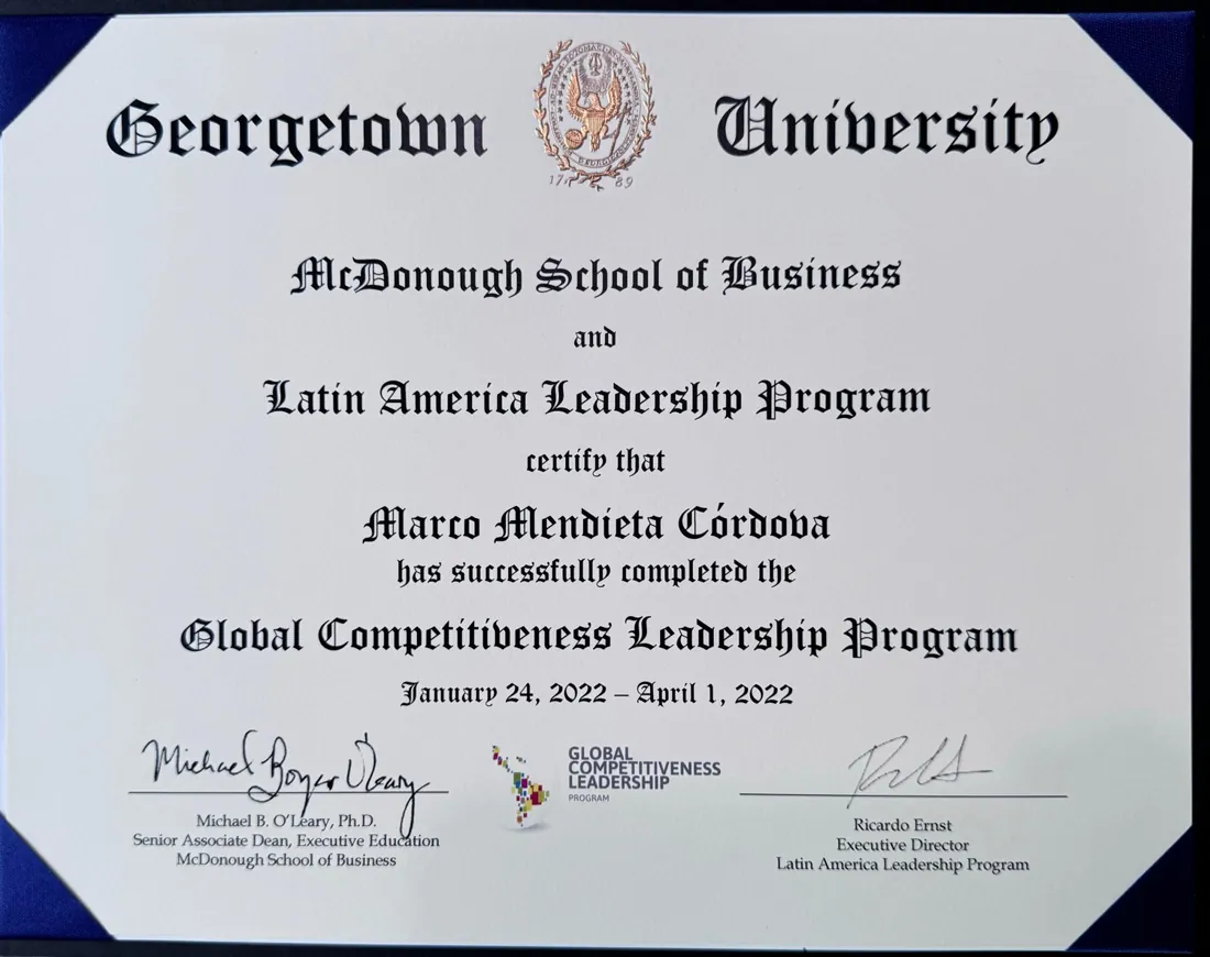 GCL, Georgetown University, 2022.