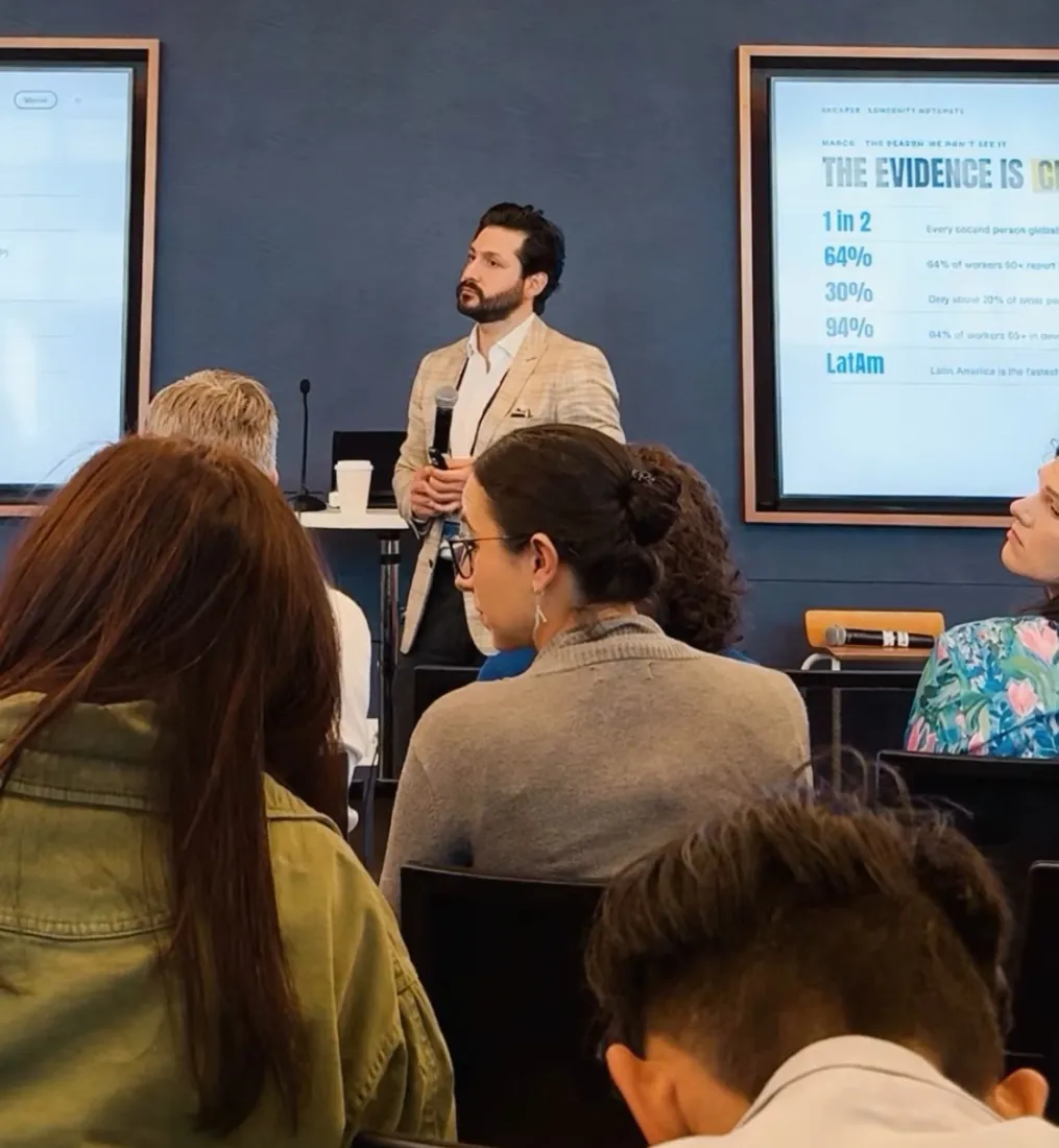 Mi primera vez como speaker en SOCAP26, Chicago.